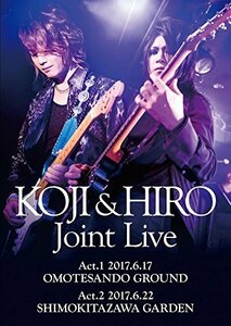 KOJI & HIRO『 KOJI & HIRO Joint Live ? Act.1 - 2017.6.17 表参道GROUND / Act.2 - 2017.6.22 下北沢GARDEN』【2枚(中古品)　(shin