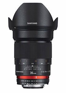 SAMYANG 単焦点標準レンズ 35mm F1.4 オリンパス フォーサーズ用 フルサイズ対応(中古品)　(shin