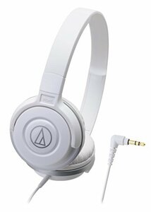 audio-technica STREET MONITORING 密閉型オンイヤーヘッドホン ポータブル ホワイト ATH-S10(中古品)　(shin