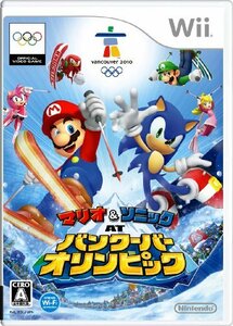 【中古 良品】 マリオ&ソニック AT バンクーバーオリンピック(Wii)　(shin