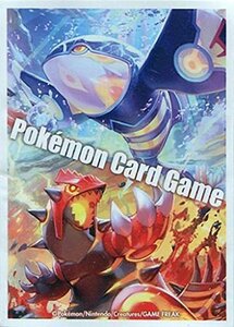 ポケモンカードゲーム デッキシールド ゲンシグラードン・ゲンシカイオーガ(中古 未使用品)　(shin