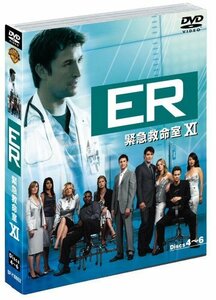 ER 緊急救命室 11thシーズン 後半セット (13~22話・3枚組) [DVD](中古品)　(shin