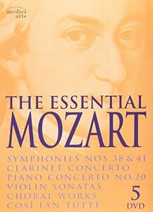 The Essential Mozart 5DVD(中古 未使用品)　(shin