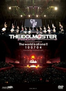 THE IDOLM＠STER 5th ANNIVERSARY The world is all one !! 100704 [DVD](中古 未使用品)　(shin