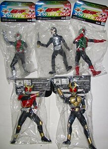 仮面ライダー コレクタブルソフビフィギュア 全5種(中古品)　(shin