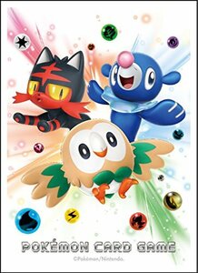 ポケモンカードゲーム デッキシールド モクロー・ニャビー・アシマリ(中古品)　(shin