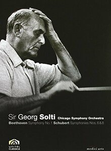 Sir Georg Solti - Beetwoven Symphony No. 1 / Schubert Symphonies Nos. 6 & 8 [DVD] [Import](中古品)　(shin