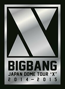 BIGBANG?JAPAN DOME TOUR 2014~2015 “X” -DELUXE EDITION- (Blu-ray2枚組+ CD2枚組+PHOTO BOOK) (初回生産限定)(中古品)　(shin