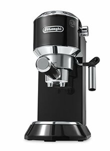 DeLonghi America EC680B Dedica 15-Bar Pump Espresso Machine, Black by DeLonghi(中古品)　(shin