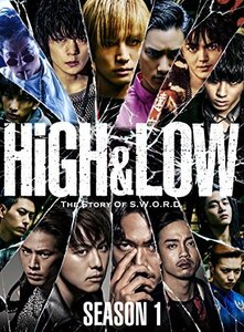 HiGH & LOW SEASON 1 完全版 BOX(DVD4枚組)(中古品)　(shin