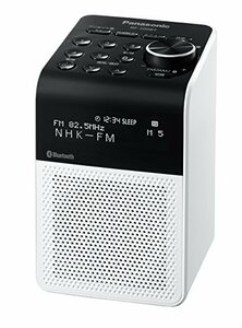 パナソニック FM/AM 2バンドラジオ RF-200BT-W(中古 未使用品)　(shin