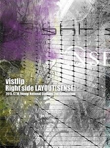 vistlip Right side LAYOUT[SENSE]2015.12.18 Yoyogi National Studium 2nd Gymnasium「初回限定盤」 [DVD](中古品)　(shin