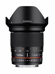 (中古品)Rokinon 20???20?mm F / 1.8???22固定Prime 20?mm広角レンズfor Canon EF、　(shin