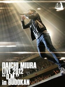 DAICHI MIURA LIVE 2012「D.M.」in BUDOKAN (初回生産限定)(2枚組DVD) (特典ステッカー無)(中古品)　(shin