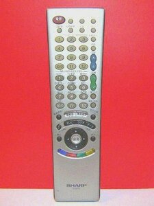 シャープ テレビリモコン GA109WJSA(中古品)　(shin