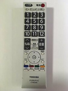 東芝　液晶テレビ純正リモコン　CT-90328A(中古品)　(shin