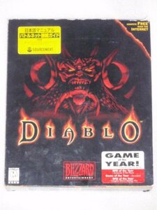 DIABLO 英語版（日本語マニュアル付き） Windows95/NT4.0 ソースネクスト版(中古品)　(shin