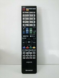 シャープ(SHARP)液晶テレビ 純正リモコン GB102WJSA(0106380436)　(shin