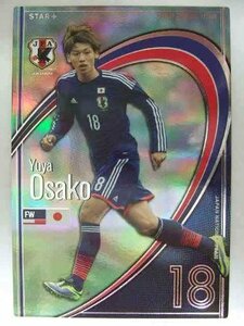 大迫　勇也 日本代表 ST+ パニーニフットボールリーグ Panini Football League 2014　02 pfl06-156(中古 未使用品)　(shin