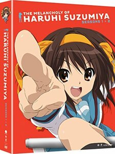 The Melancholy Of Haruhi Suzumiya Seasons 1 And 2 DVD(涼宮ハルヒの憂鬱 第1+2期　全28話)(中古 未使用品)　(shin