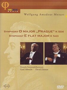 Mozart : Symphony D Major “Prague ” K504 / Symphony E Flat Major K543 [DVD](中古品)　(shin