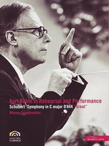 Karl Bohm Is Rehearsal & Performance 3: Sym in C [DVD](中古品)　(shin