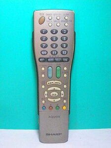 シャープ テレビリモコン GA464WJSA(中古品)　(shin