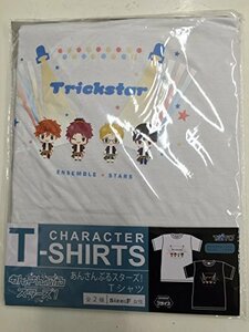 あんさんぶるスターズ! Tシャツ Trickstar ホワイト 女性フリーサイズ(中古品)　(shin