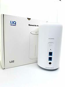Speed Wi-Fi HOME L02 white UQ版 白(中古品)　(shin
