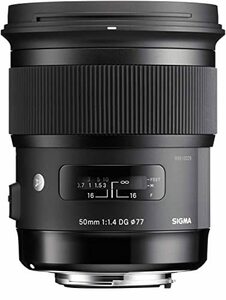 SIGMA 50mm F1.4 DG HSM | Art A014 SONY Eマウント用 フルサイズ対応 ミラーレス専用(中古品)　(shin