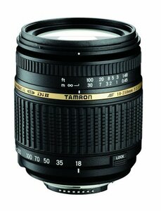 TAMRON AF18-250mm F/3.5-6.3 Di II LD Aspherical [IF] Macro デジタル専用 キャノン用 A18E(中古品)　(shin