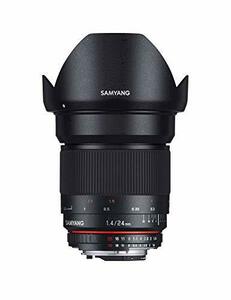 SAMYANG 単焦点広角レンズ 24mm F1.4 ソニー αA用 フルサイズ対応(中古品)　(shin