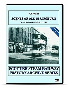オールドスプリングバーングラスゴークラシックとビンテージ蒸気機関車機関車DVDのイギリスのスコットランド鉄道の歴 (中