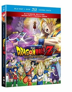 ドラゴンボールＺ 劇場版：神と神 北米版 / Dragon Ball Z: Battle of the Gods [Blu-ray+DVD][Import](中古品)　(shin