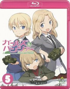 ガールズ&パンツァー 5 (特装限定版) [Blu-ray](中古 未使用品)　(shin