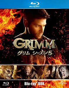 GRIMM/グリム シーズン5 ブルーレイBOX [Blu-ray](中古品)　(shin