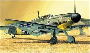 ファインモールド 1/72 ドイツ空軍 メッサーシュミット Bf109 F-4 プラモデ(未使用・未開封品)　(shin