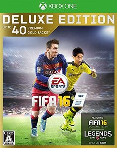 FIFA 16 DELUXE EEDITION【限定版特典】:Ultimate Team:40プレミアムゴール(未使用品)　(shin
