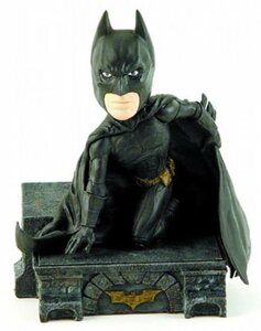 Batman Begins - Bobble Head：Batman ／ バットマン ビギンズ　バットマン ボブルヘッド(ボビングヘッド)(中古品)　(shin