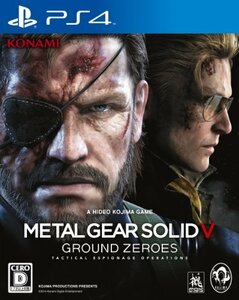 【中古 良品】 メタルギアソリッドV グラウンド・ゼロズ 通常版 - PS4　(shin