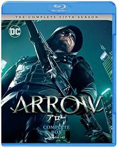 ARROW/アロー 5thシーズン コンプリート・セット (1~23話・4枚組) [Blu-ray](中古品)　(shin