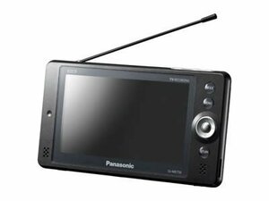 【中古品】 パナソニック ポータブル テレビ SV-ME750-K ワンセグ ブラック　(shin