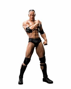 S.H.フィギュアーツ WWE ザ・ロック(The Rock) 約160mm PVC&ABS製 可動フィ(未使用品)　(shin