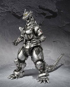 S.H.MonsterArts ゴジラ×モスラ×メカゴジラ 東京SOS 3式機龍 (重武装型／高機動型) 全高約15.5cm ABS&PVC製 フィギ (中古品)　(shin