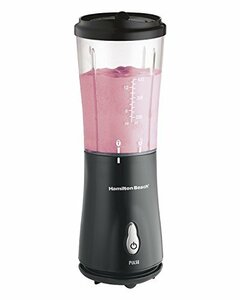 ハミルトンビーチ シングルブレンダー Hamilton Beach 51101BA Single-Serve Blender with Travel Lid Black [並行輸 (中古品)　(shin