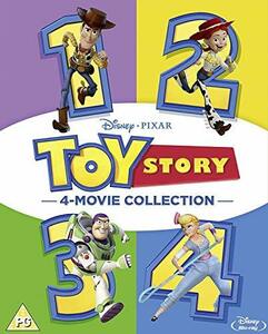 トイ・ストーリー Toy Story 1-4 Box set [Blu-ray] [2019] [Region Free](中古品)　(shin