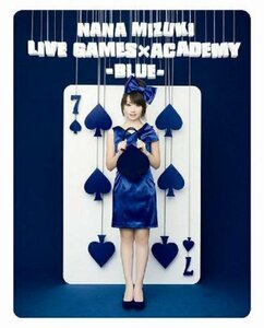 NANA MIZUKI LIVE GAMES×ACADEMY-BLUE- [Blu-ray](中古品)　(shin