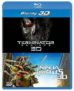 ターミネーター:新起動/ジェニシス&ミュータント・タートルズ 3D ベストバリューBlu-rayセット (期間限定スペシャルプ(中古品)　(shin