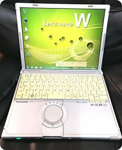 【中古パソコン】 ノートパソコン Panasonic レッツノート CF-W7 Core2Duo-1.06GHz 1.5GB 80GB 　(shin