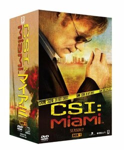 CSI:マイアミ シーズン7 コンプリートBOX-1 [DVD](中古品)　(shin